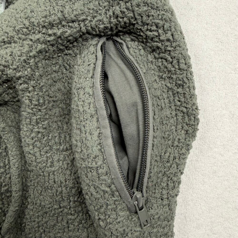 SKIMS Cozy Knit Jogger XXS/XS Green Lounge Pants Soft Fleece Drawstring Waist - Picture 6 of 8